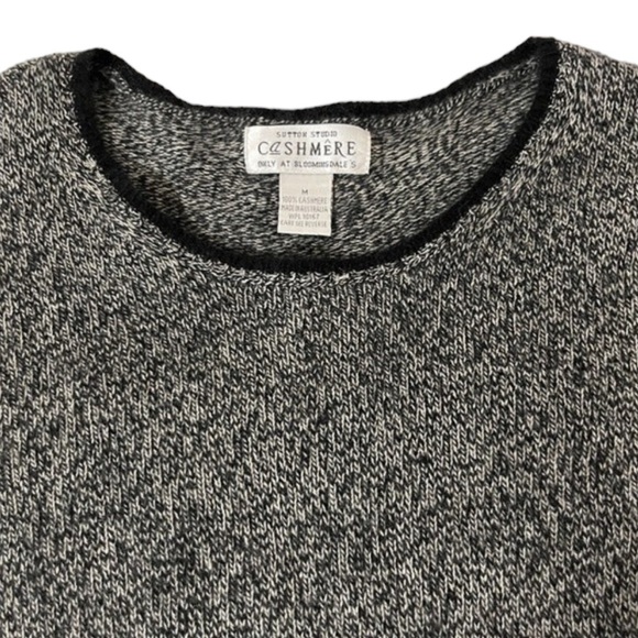 Vintage Luxury 100% Cashmere Sutton Studio Sweater Size Medium - Picture 4 of 7